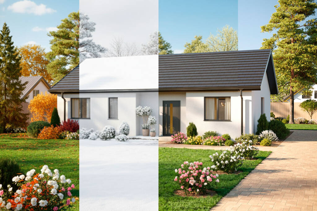 4pory roku - dom szkieletowy y-home