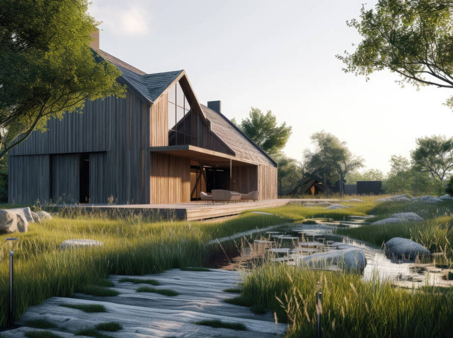 dom w stanie deweloperskim